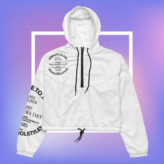 Women’s cropped windbreaker (Mother's Day Gift)