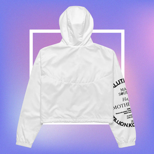 Women’s cropped windbreaker (Mother's Day Gift)