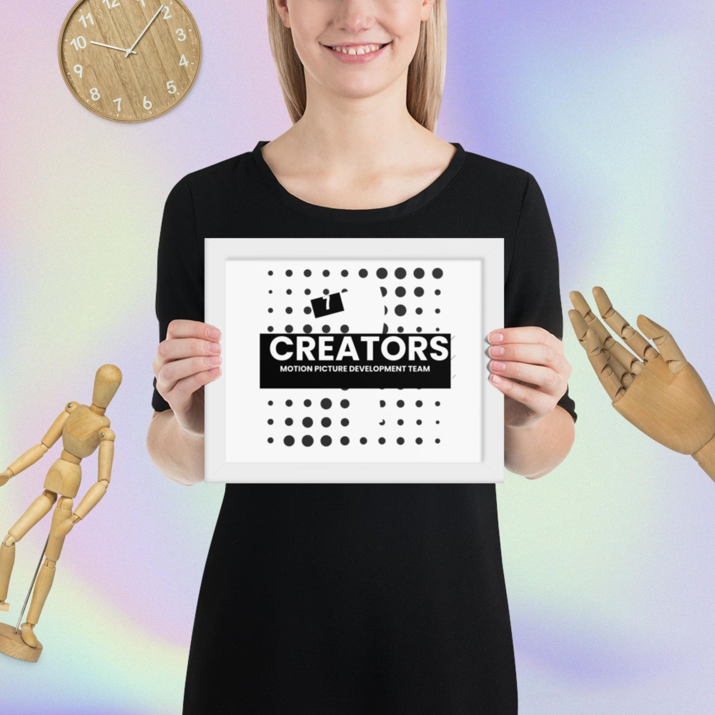 7 Creators Development Team Framed poster
