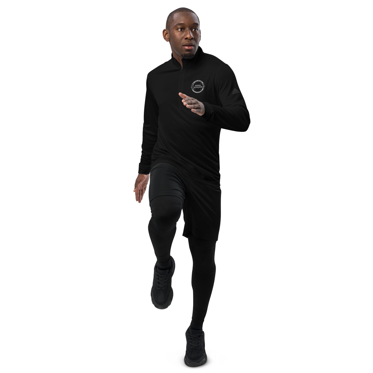 PAPAH Souljier Quarter zip workout pullover