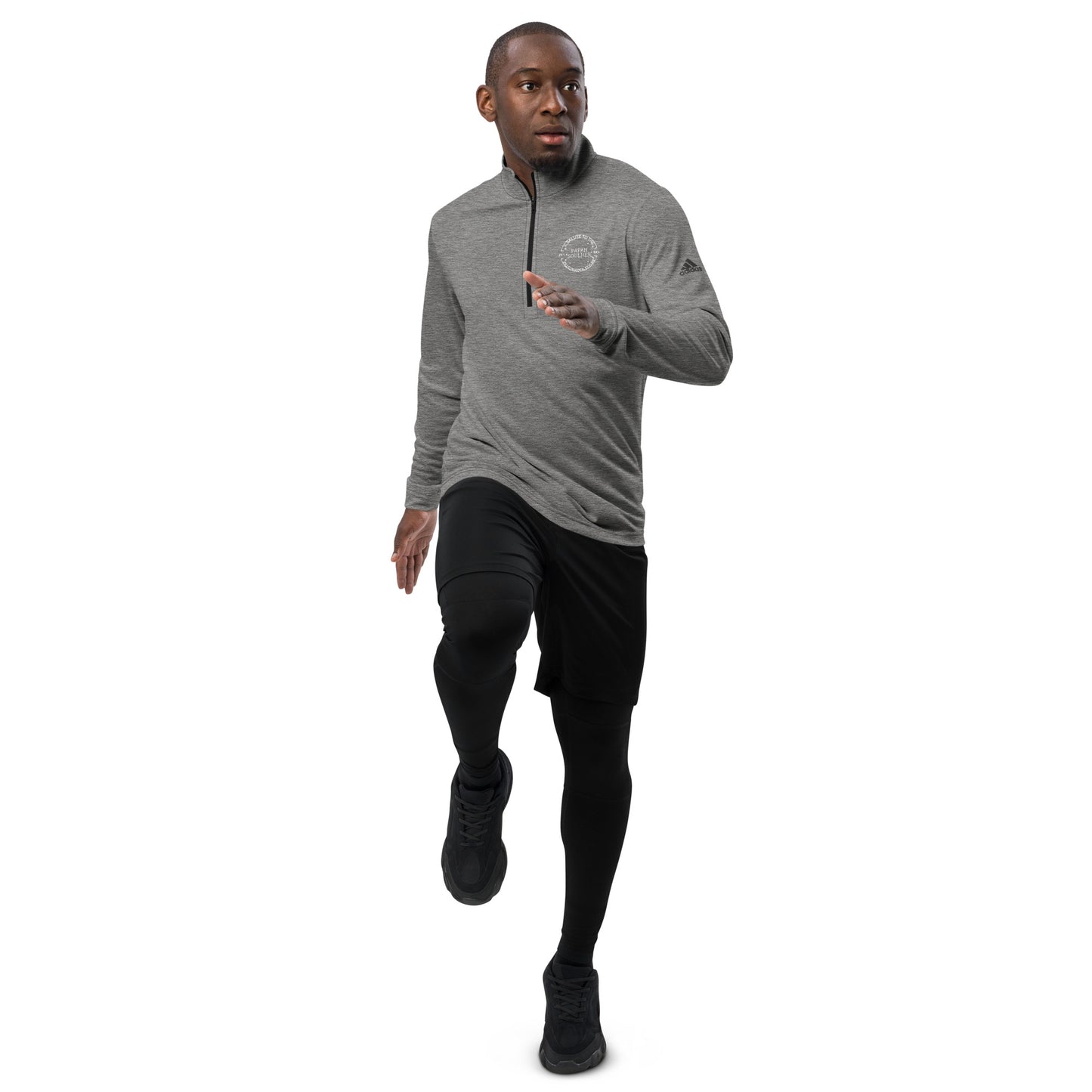 PAPAH Souljier Quarter zip workout pullover