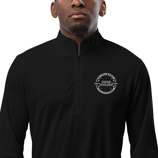 PAPAH Souljier Quarter zip workout pullover