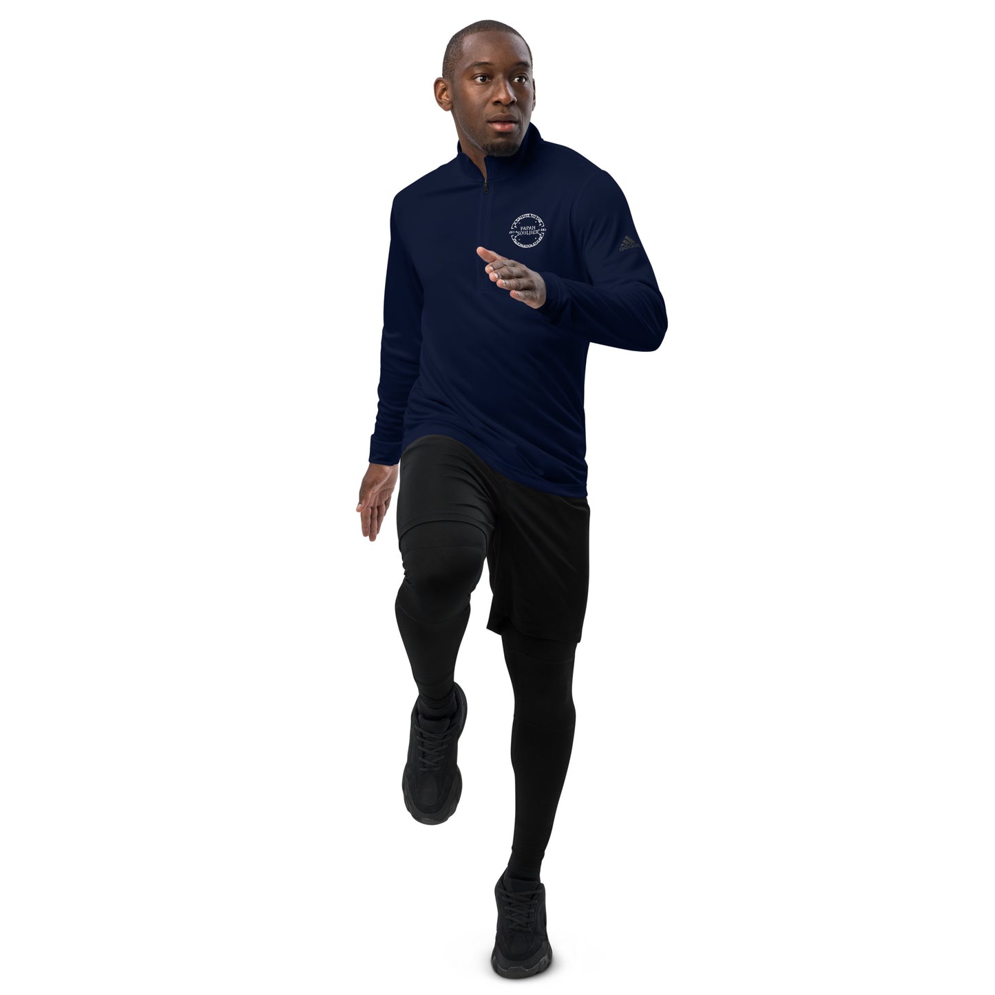 PAPAH Souljier Quarter zip workout pullover