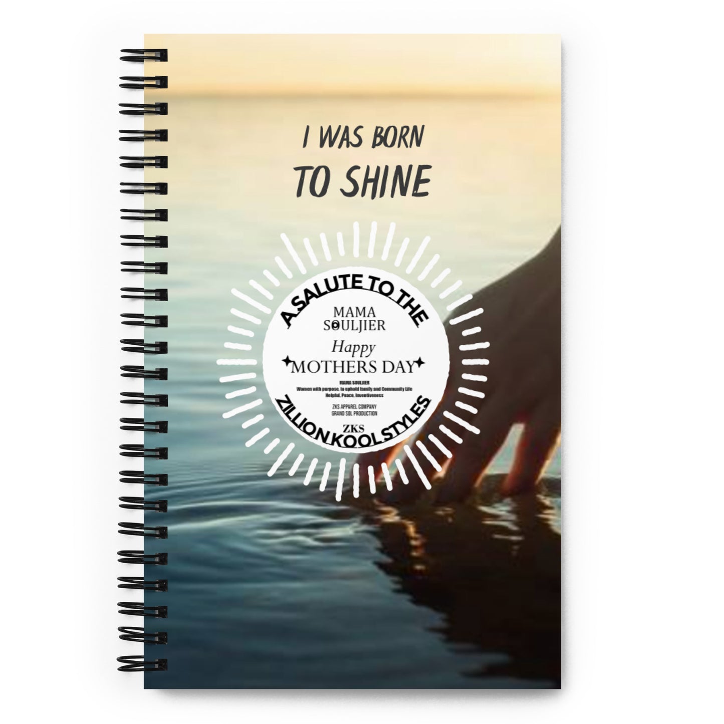 MAMA Souljier Spiral notebook