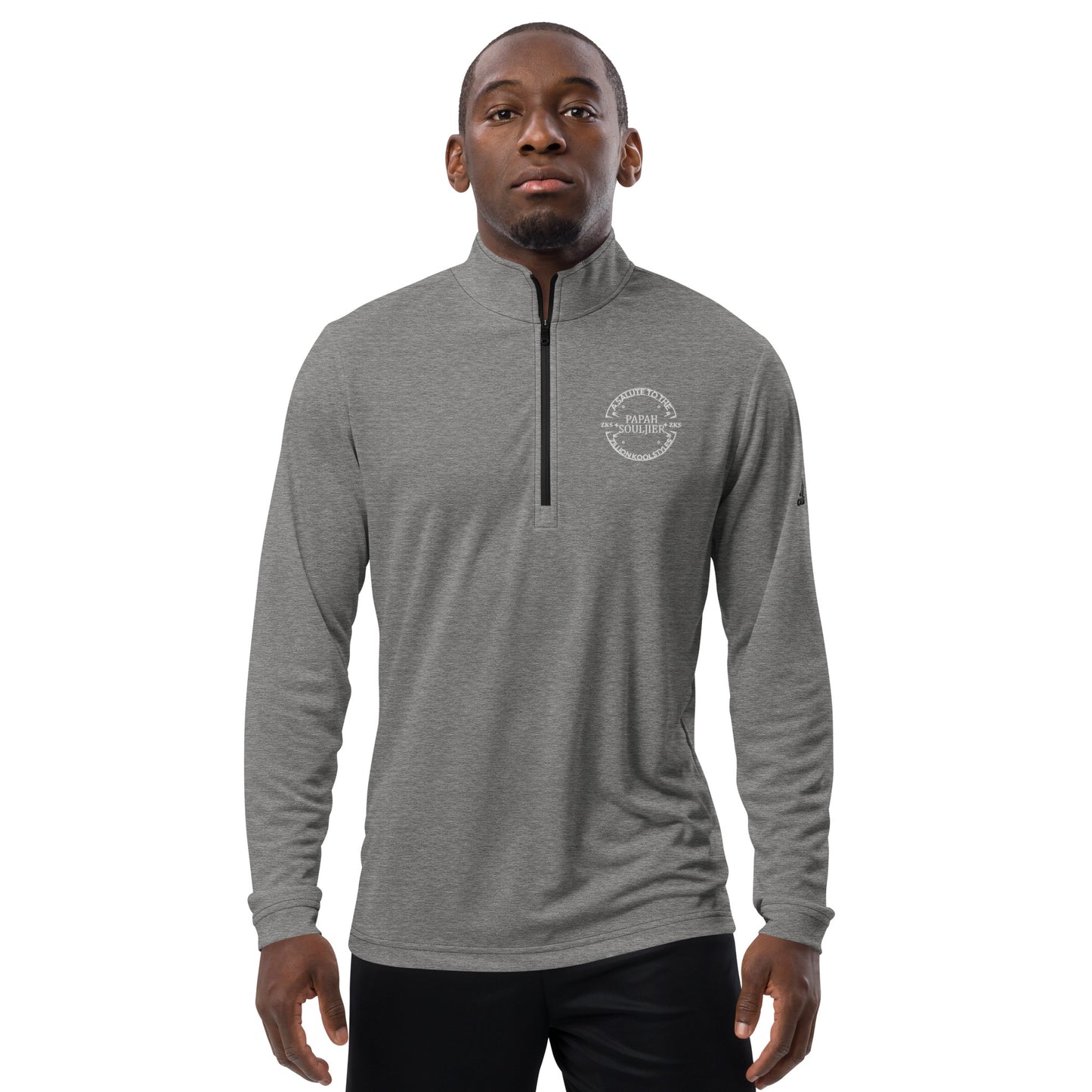 PAPAH Souljier Quarter zip workout pullover