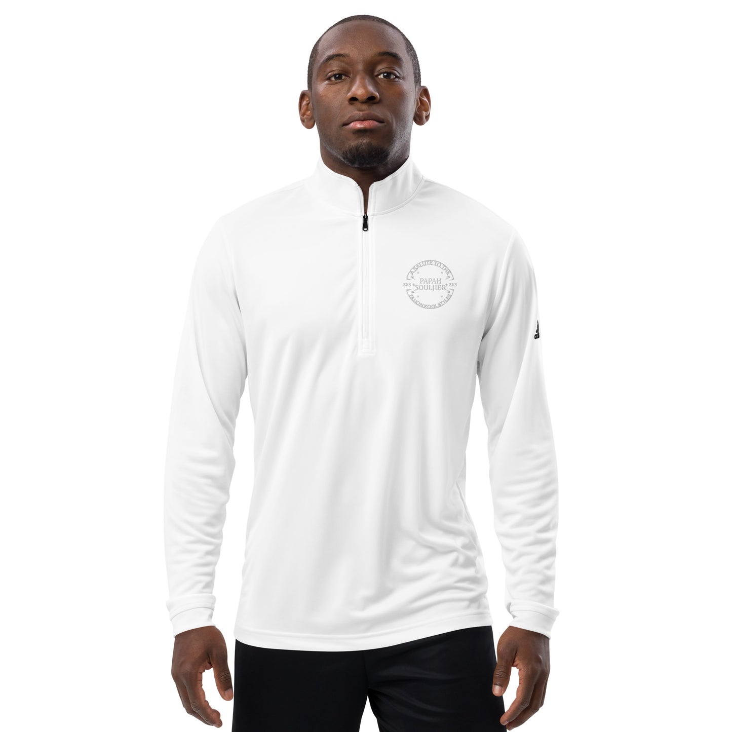 PAPAH Souljier Quarter zip workout pullover